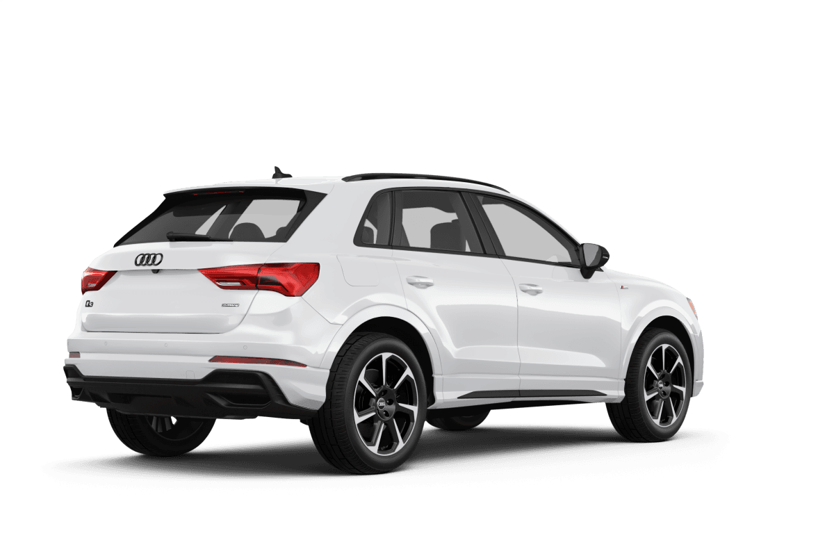Audi Q3  - Back view Audi Q3  - Back view